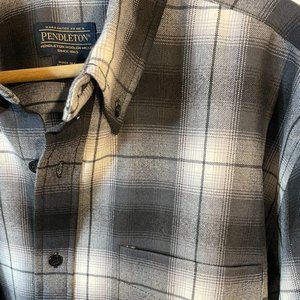 Sir Pendleton Long Sleeve Wool Shirt